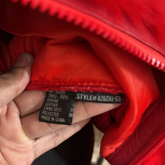 HYPO ACTIVE 100% GENUINE LEATHER Jacket 3X - Picture 7 of 7